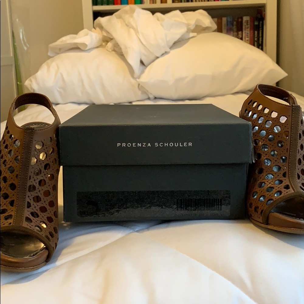 Proenza Schouler size 5 Open Toe Booty - Picture 4 of 4